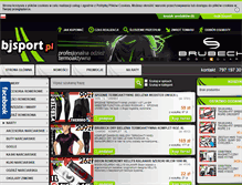 Tablet Screenshot of bjsport.pl