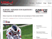 Tablet Screenshot of bjsport.se